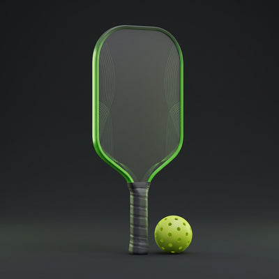 Dinkwell Carbon Paddle 16 mm honeycomb - 01 hero green