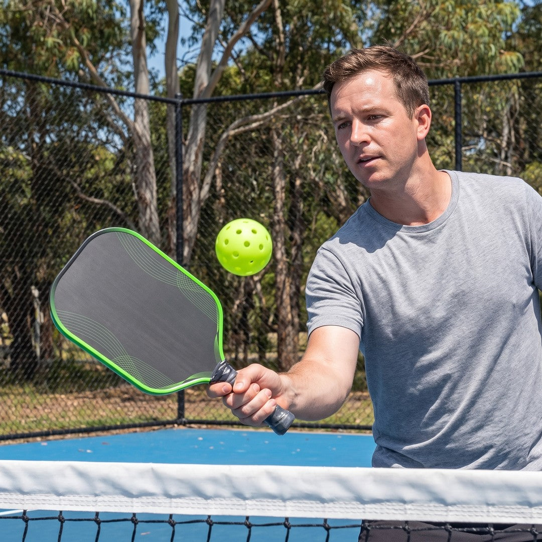 Dinkwell Carbon Paddle 14 mm - 02 using volley