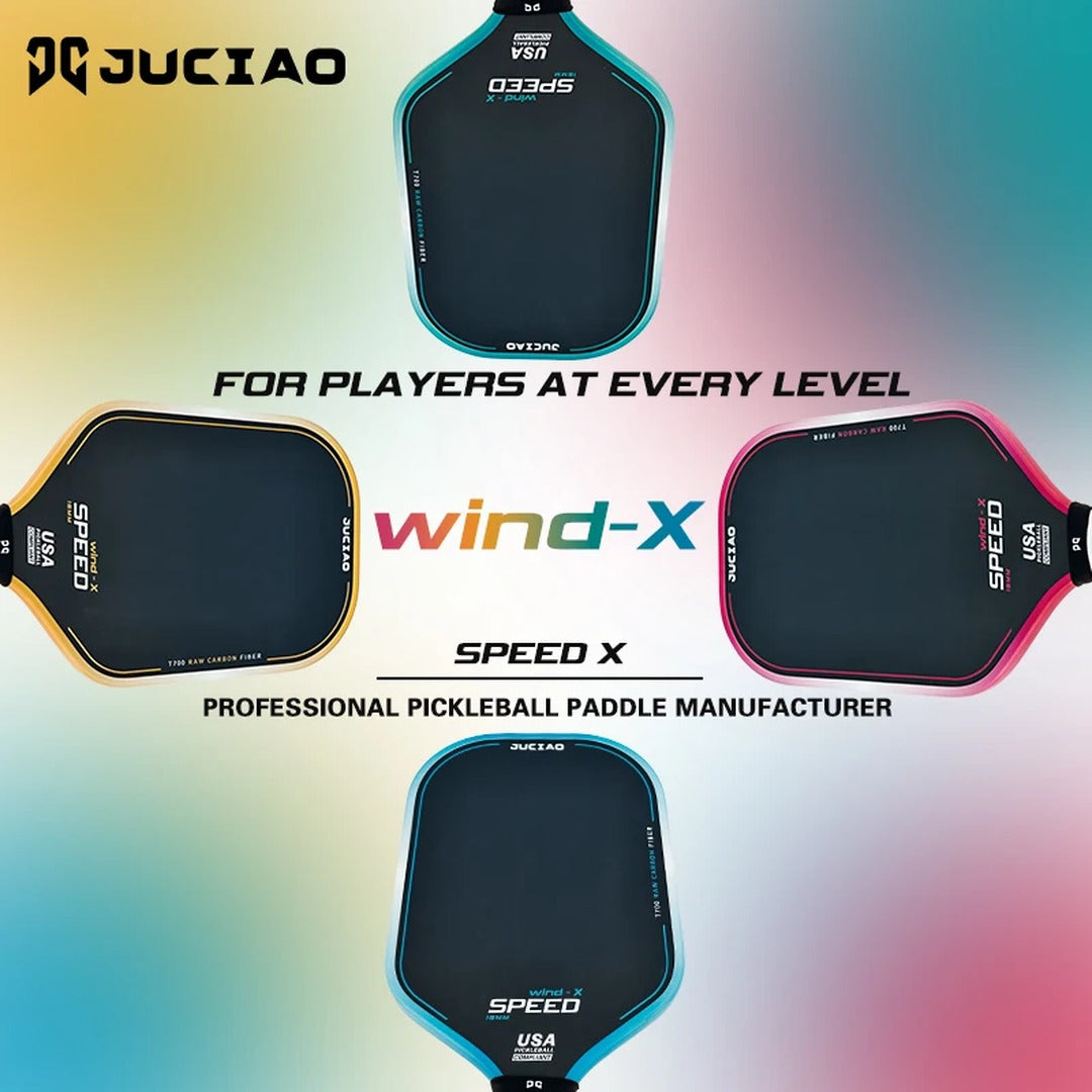 JUCIAO Speed X pickleball paddle - 07 four colours