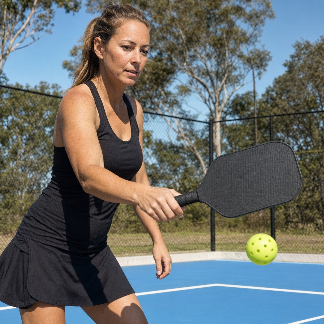 Dinkwell Carbon Paddle - 10 using volley