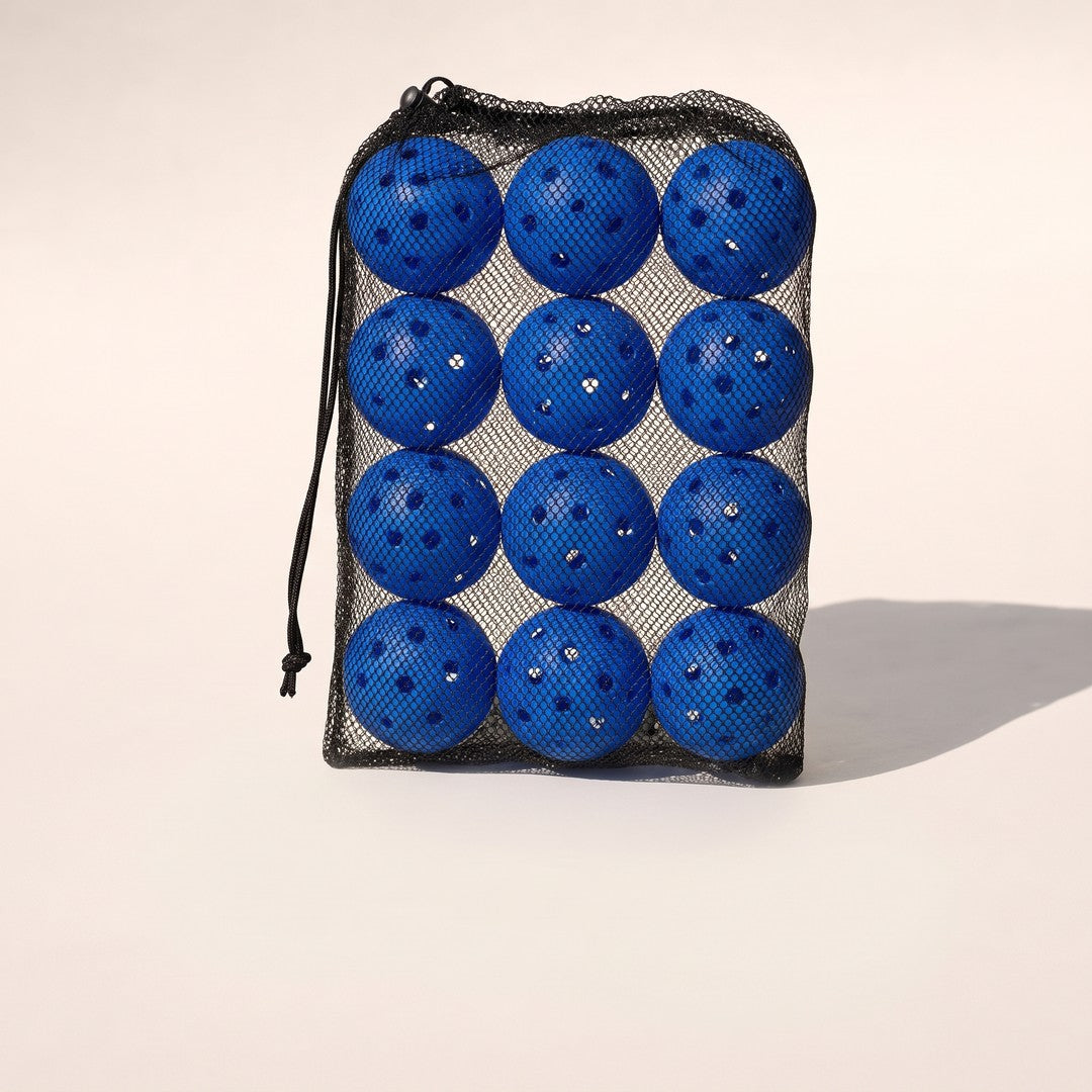 Outdoor Pickleballs 12-pack - Blue
