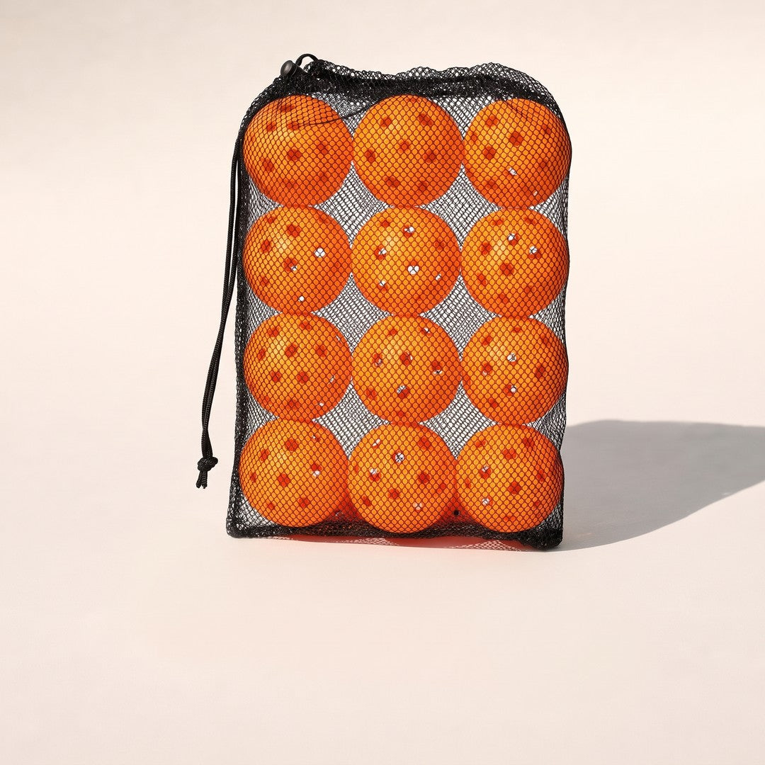 Outdoor Pickleballs 12-pack - Orange