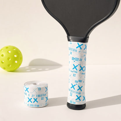 Pickleball Overgrip - White Sky Blue