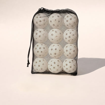Outdoor Pickleballs 12-pack - White